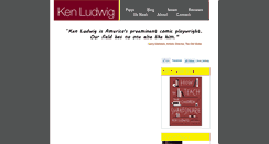 Desktop Screenshot of kenludwig.com