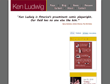 Tablet Screenshot of kenludwig.com